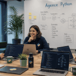 agence développement python consultants autour table