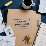 Vue bureau managed facilities documents techniques
