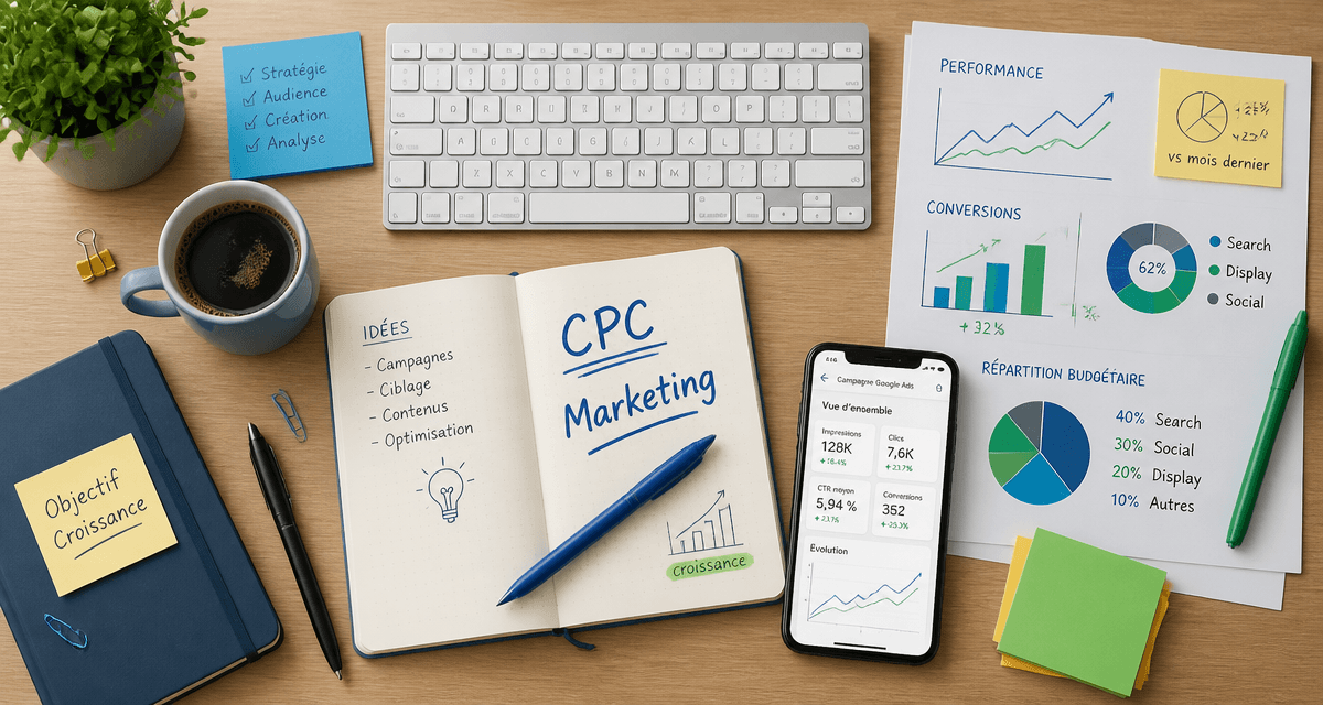 cpc marketing bureau moderne statistiques