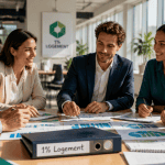 liste des entreprise qui cotise au 1 logement, salariés en réunion