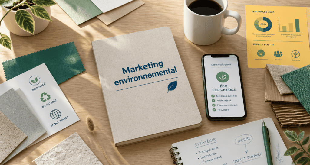 marketing environnemental bureau moderne matériaux écologiques