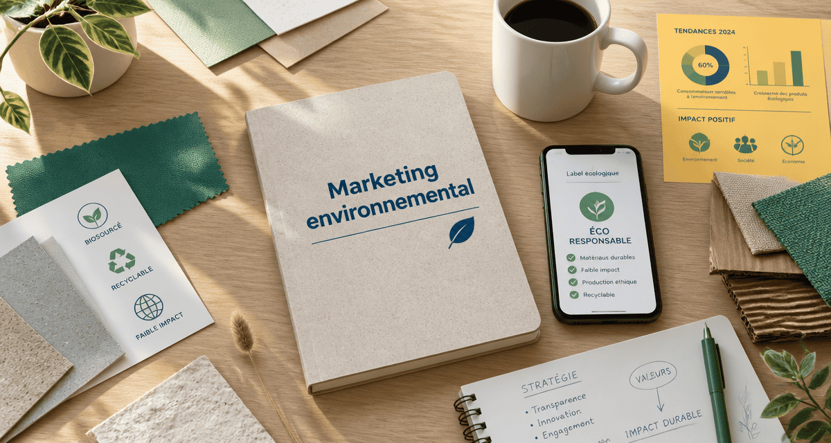 marketing environnemental bureau moderne matériaux écologiques
