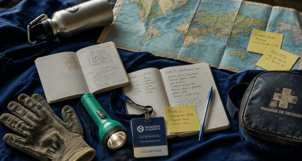 Bureau de mission humanitaire rémunérée sans diplôme avec matériel