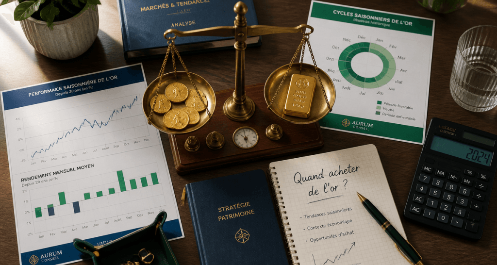 quand acheter de l or balance et graphiques