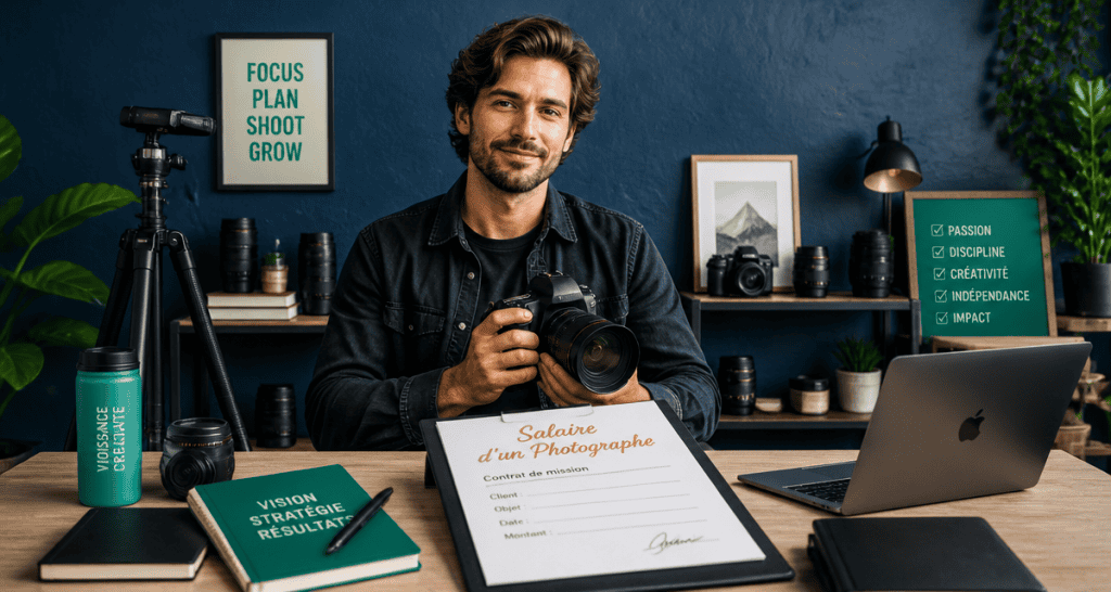 salaire d un photographe devant contrat