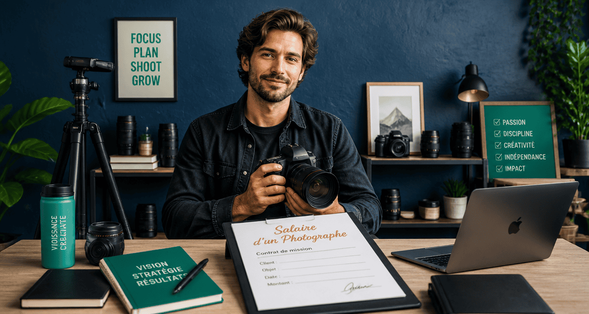 salaire d un photographe devant contrat