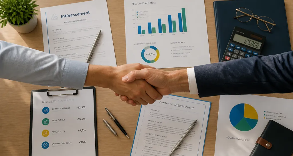 intéressement def bureau documents financiers contrat