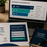 Lead acquisition marketing : landing page et pipeline visiteurs MQL SQL