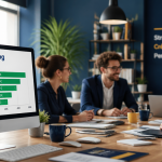 Les métiers du marketing les mieux payés, équipe en réunion