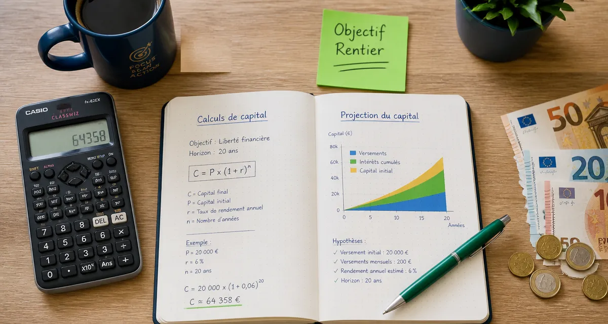 objectif rentier calculs capital euros