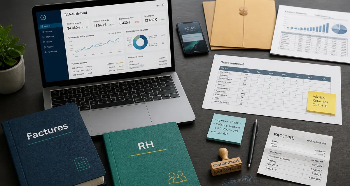 Secretaire freelance : externaliser l’administratif pour gagner en productivité
