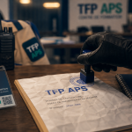 Sécurité CQP : TFP APS, cachet et carte professionnelle