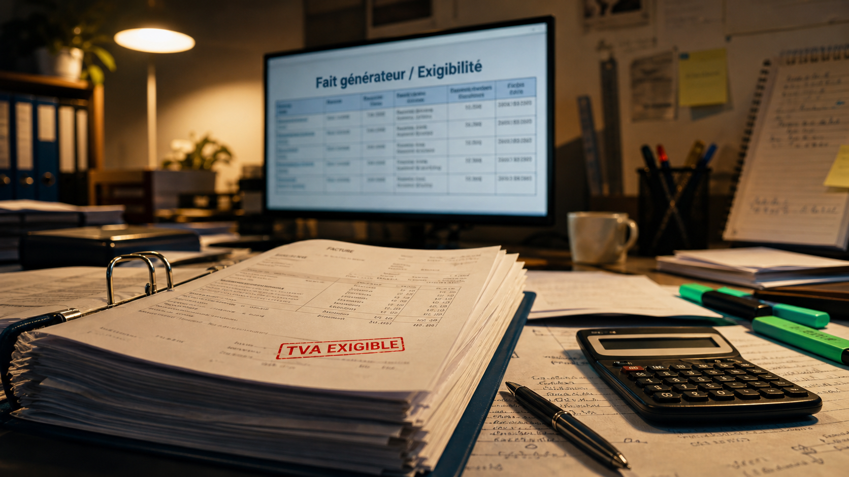 TVA exigible sur factures : pilotage dates de paiement et trésorerie