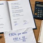 130h par mois combien par semaine : 30h/semaine, calcul et contrat