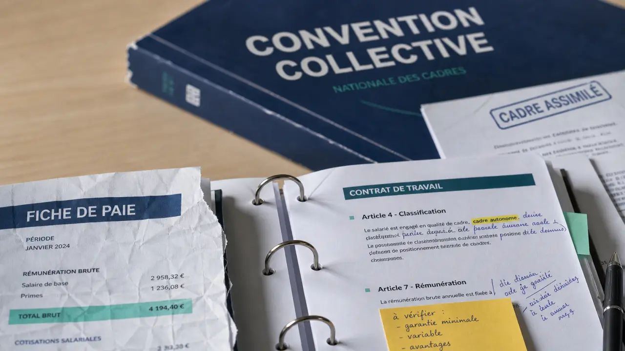 Cadre assimilé : paie, prévoyance et retraite