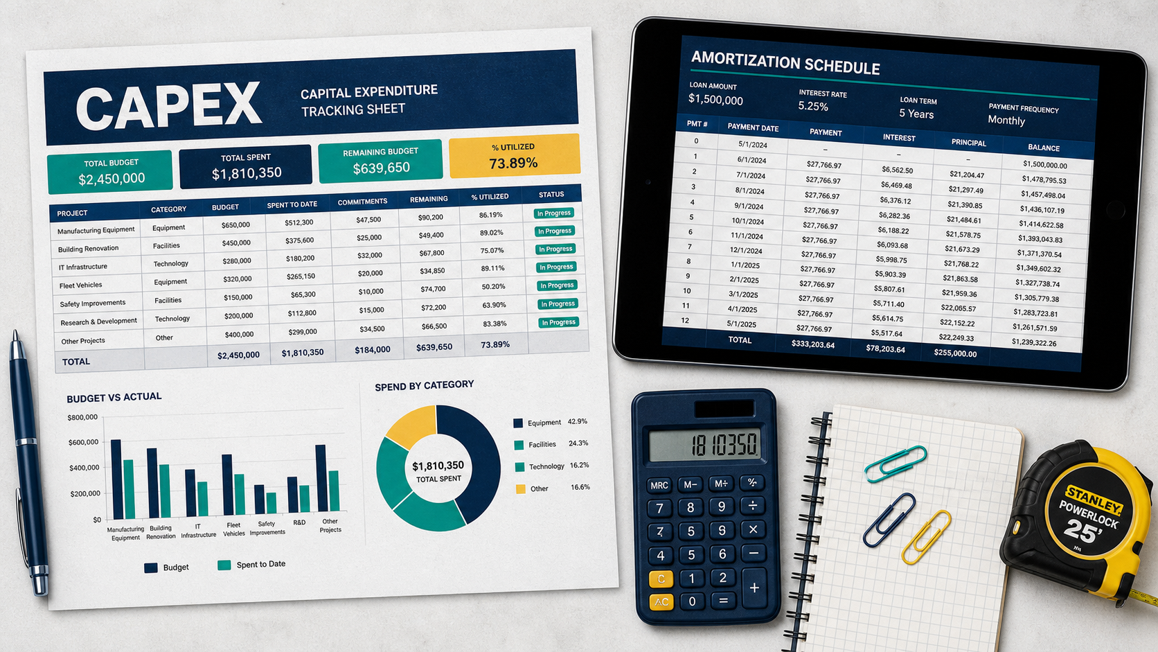 CapEx mean : définition et calcul des investissements
