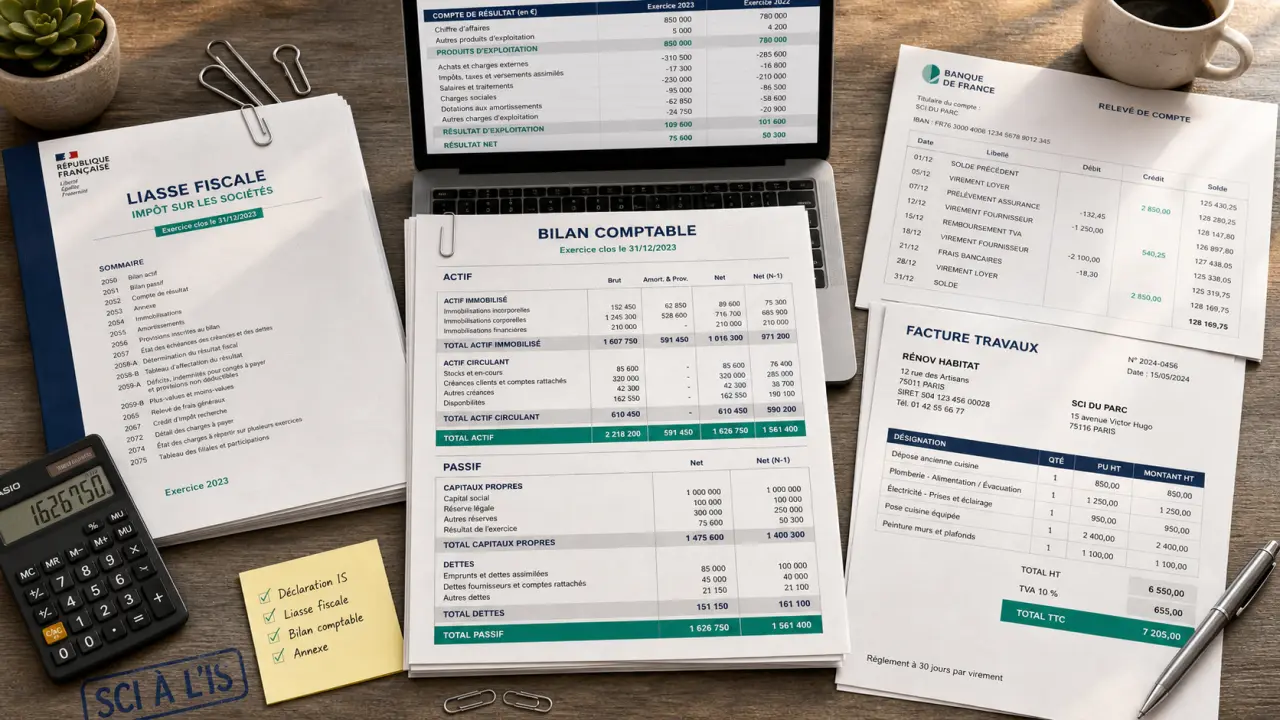 Comptable SCI à l’IS : tarif et coût du service comptable