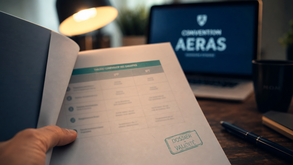 Credit immobilier invalidité : dossier et assurance IPP/IPT (AERAS)