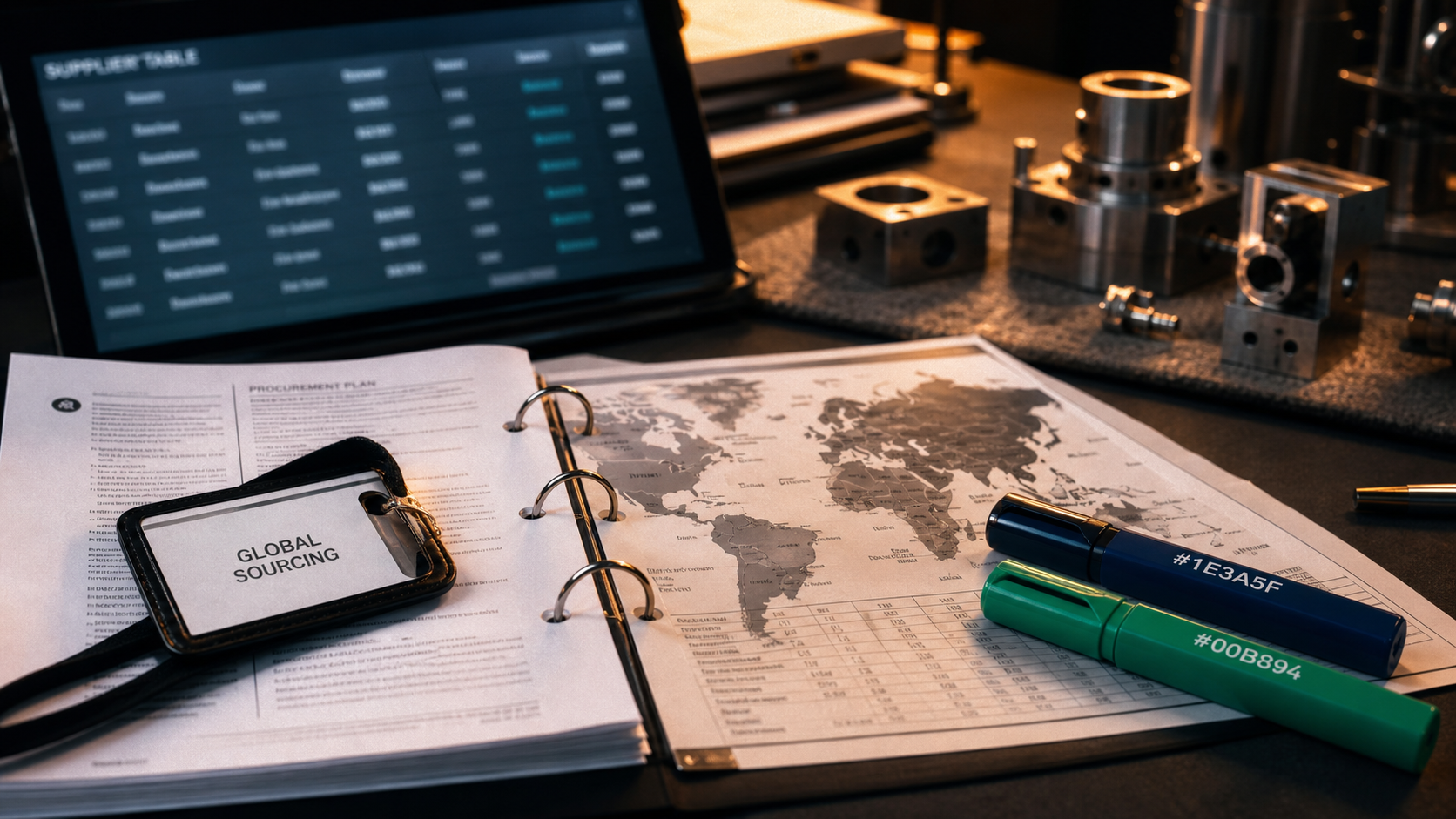Global sourcing : tableau fournisseurs et carte monde pour réduire les coûts supply chain