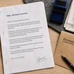 lettre de demission association secretaire : modèle et préavis