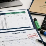 Tableau heures supplémentaires avec majorations 25 %