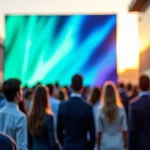Location d'écran géant LED : la solution pour vos grands événements