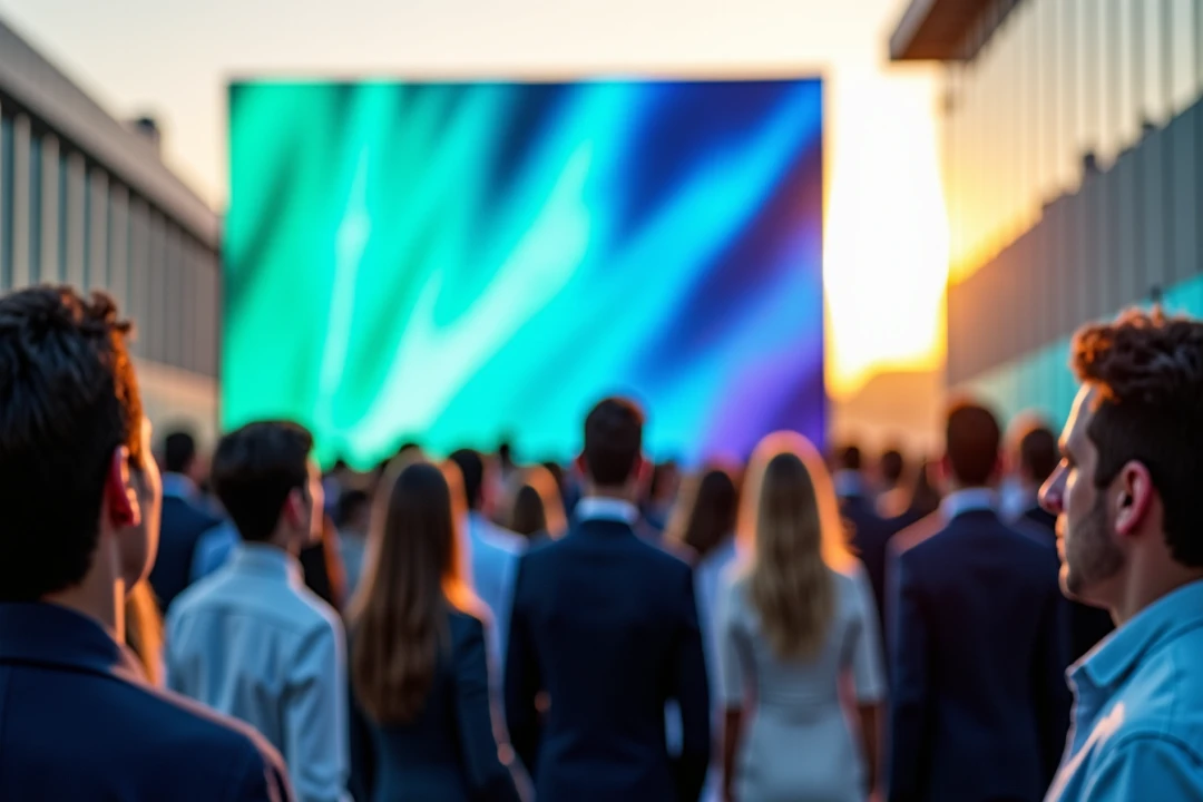 Location d'écran géant LED : la solution pour vos grands événements