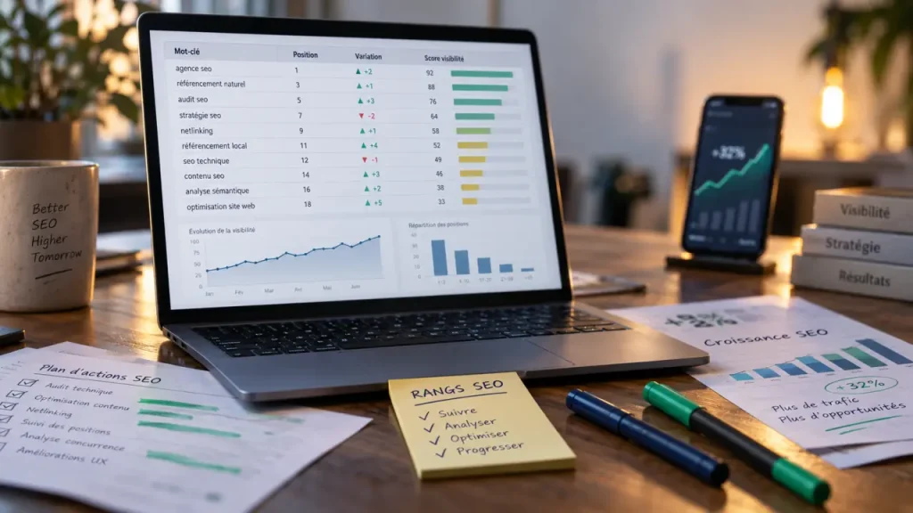 Les ranks SEO transforment les positions en priorités éditoriales concrètes