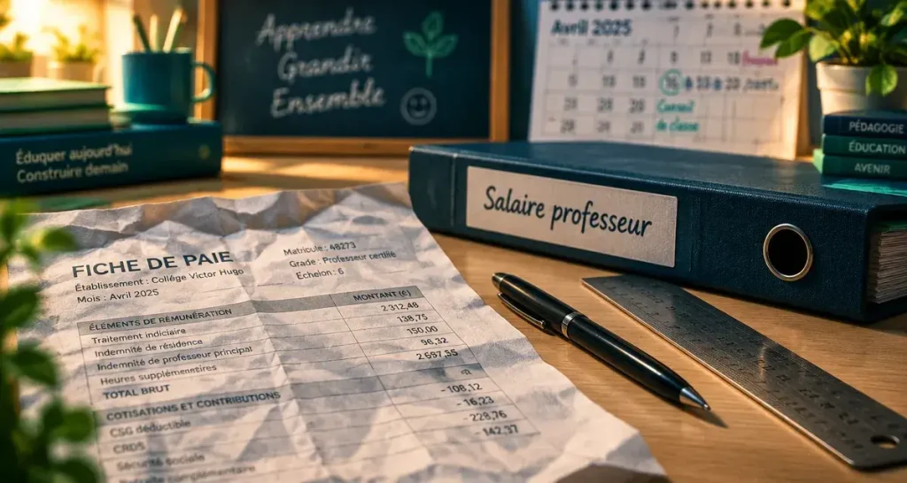 Salaire d’un prof débutant : ce qui change après la titularisation